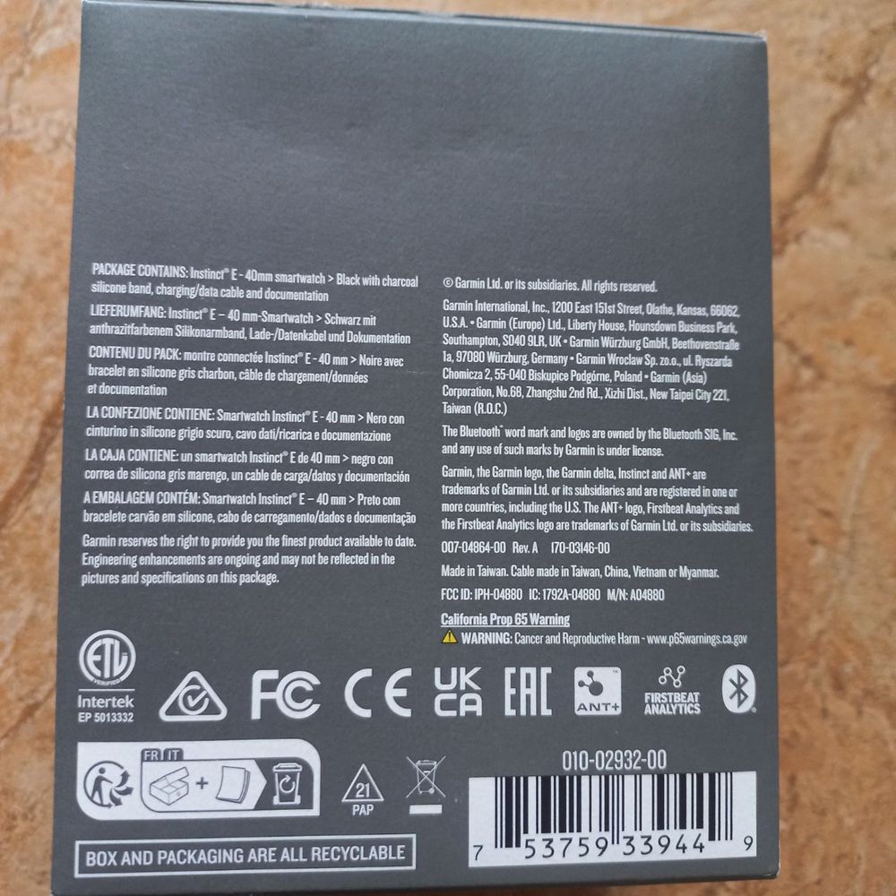Garmin Instinct E