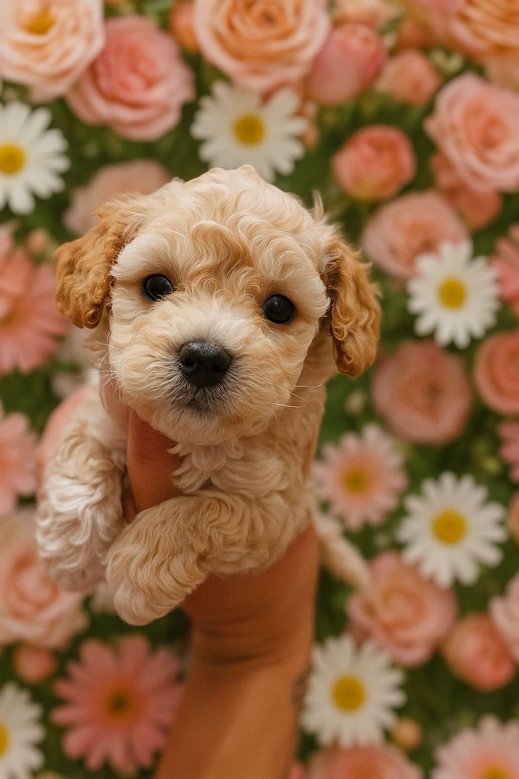 Suczka dziewczynka maltipoo f1b ( maltańczyk pudel ) GOTOWA DO ODBIORU