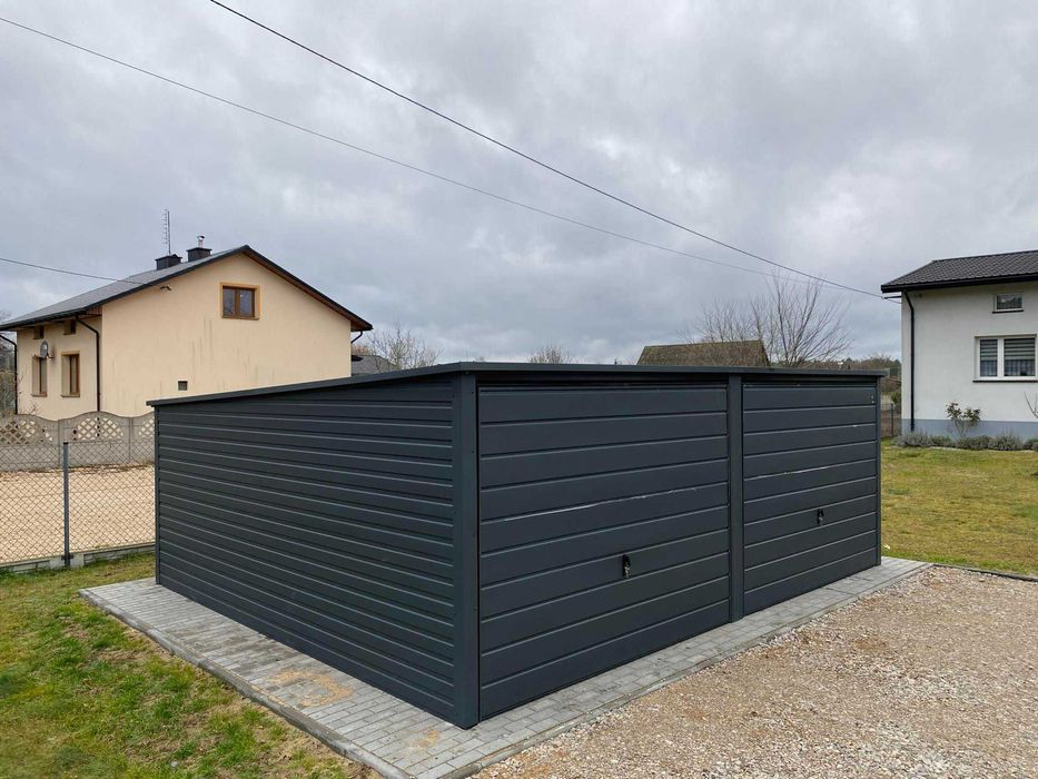 Garaże Blaszane Domki Ogrodowe Wiaty Śmietnikowe