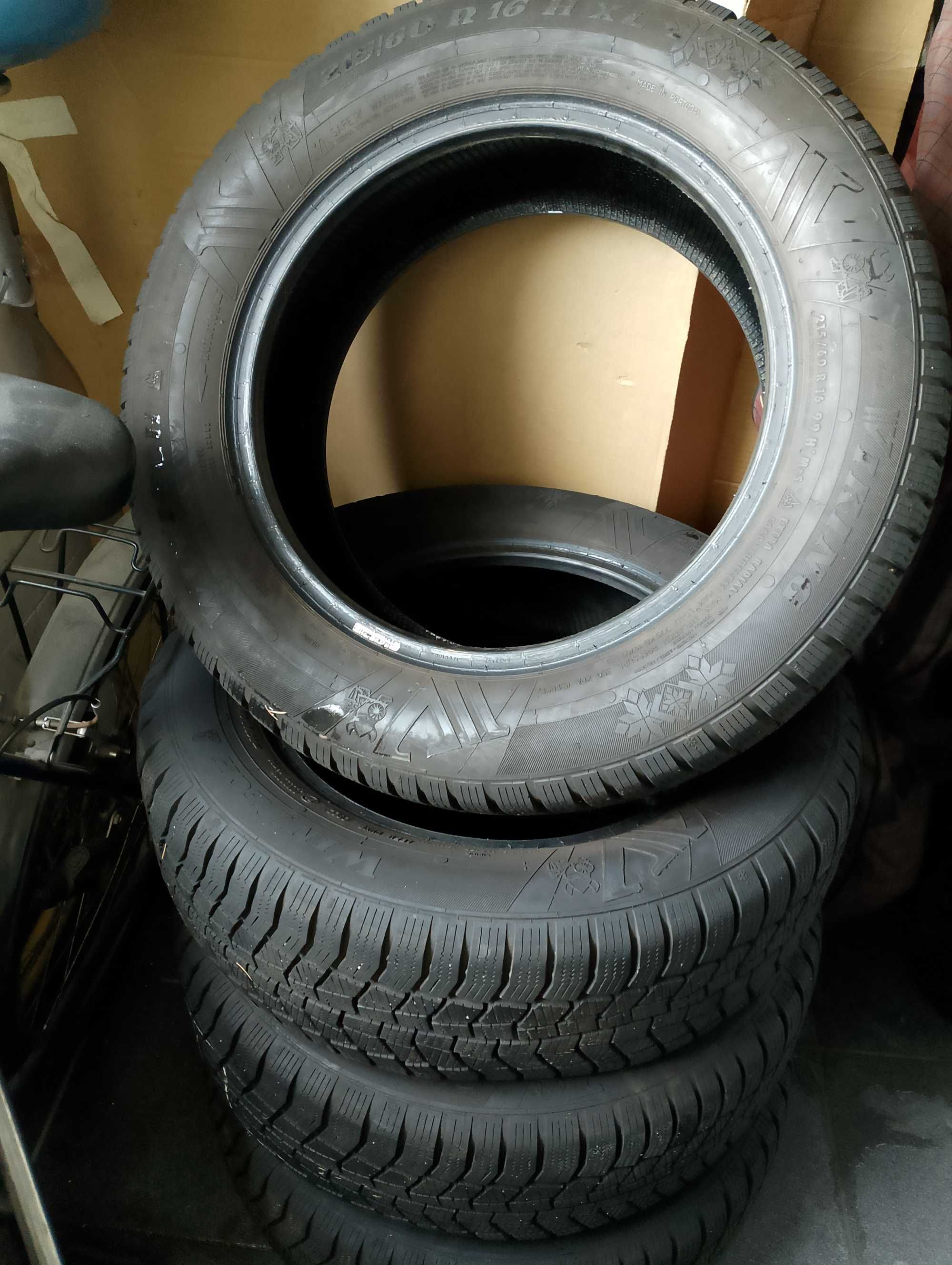 Sprzedam opony zimowe Viking 215/60/16