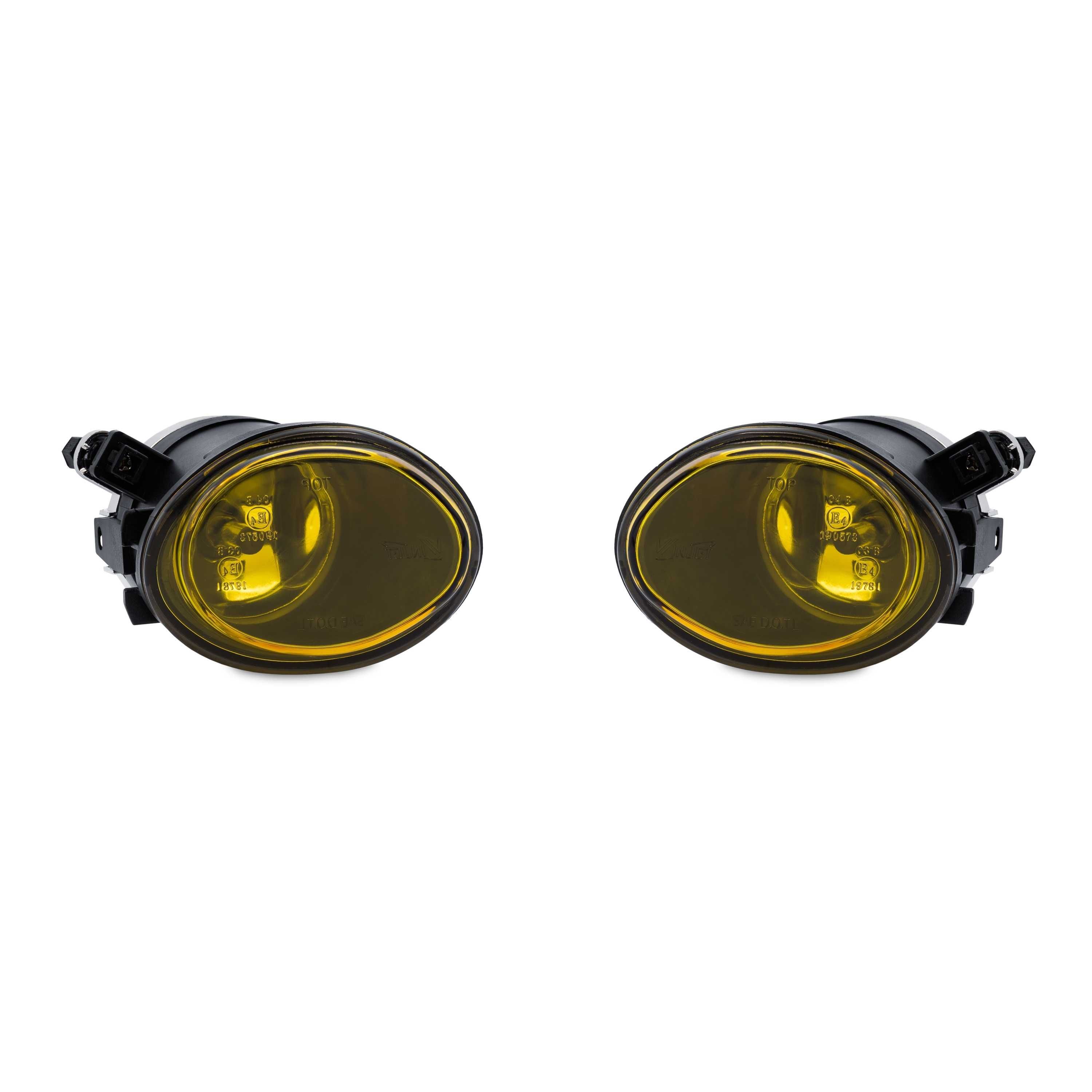 Para-choques para BMW Série 3 E46 Pack M M2 + Faróis nevoeiro amarelos