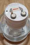 Air Fryer MPM JL-9301H Szklany 1260W