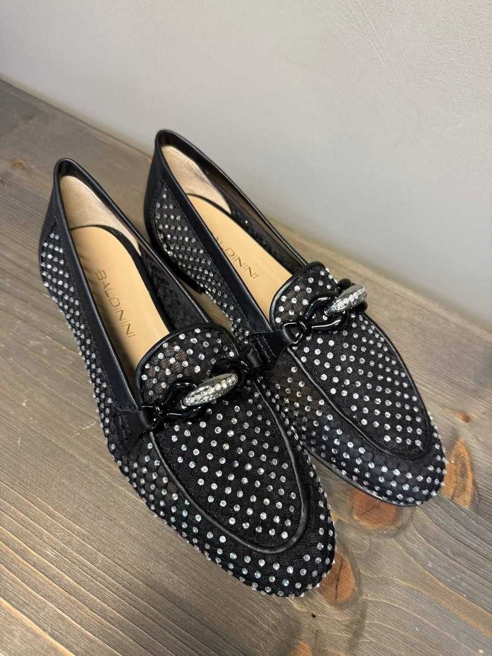 Летние  мокасины лоферы 38,39,39.5,40 Baldinini Оригинал