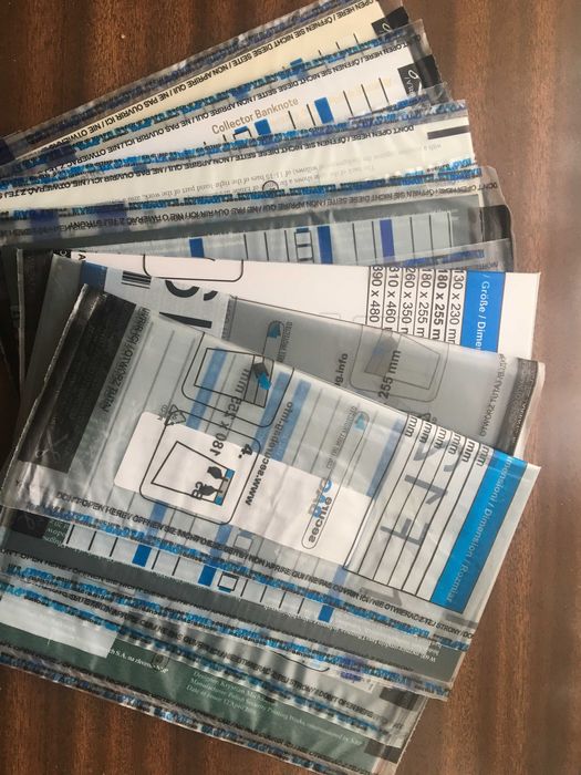 Dwa banknoty 20 zł niepodległość i ochrona granic(folia)+foldery.