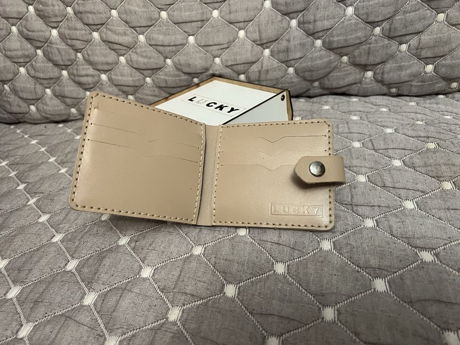 Гаманець lucky шкіряний