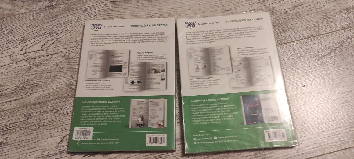 Zestaw 2 książki informatyka