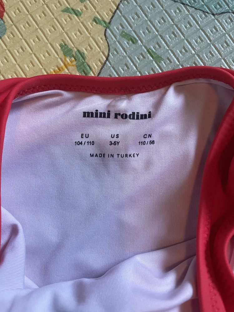 Strój kąpielowy jednoczęściowy Mini Rodini 104/110