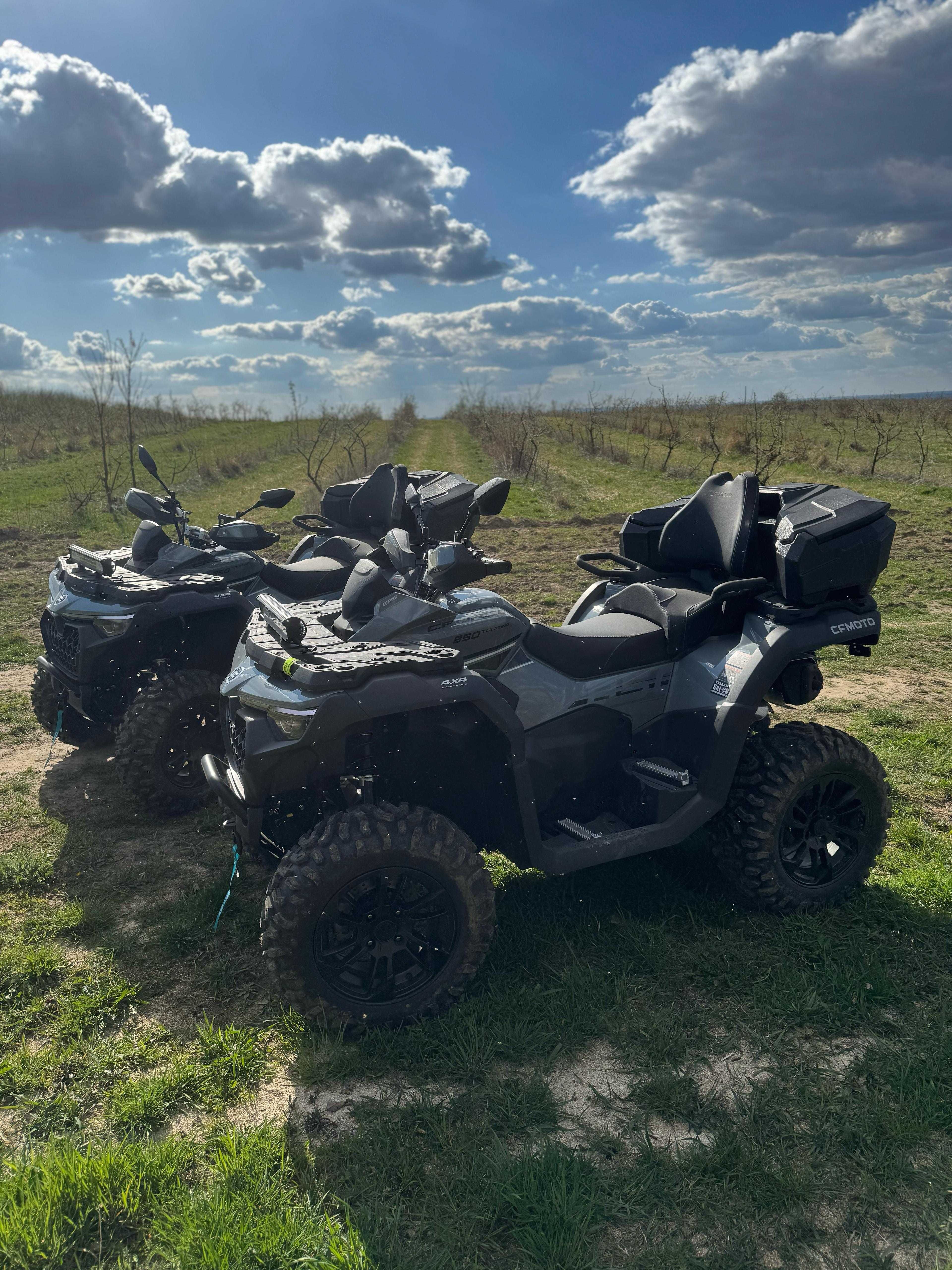 Wynajem quadów 2025 Quad CF Moto 850 75 KM TRANSPORT Wypożyczalnia