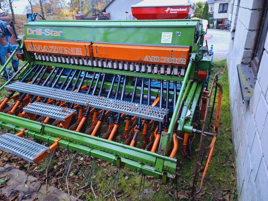 Agregat uprawowo-siewny 3m talerzowy Rabe Werk siewnik Amazone