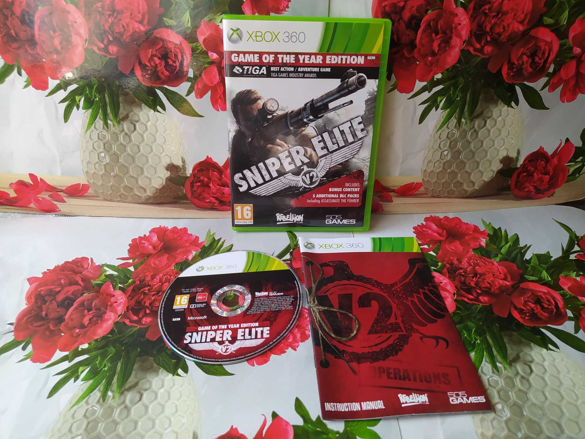 Sniper Elite V2 GOTY ! Stan BDB ! 3xA ! Xbox 360 !