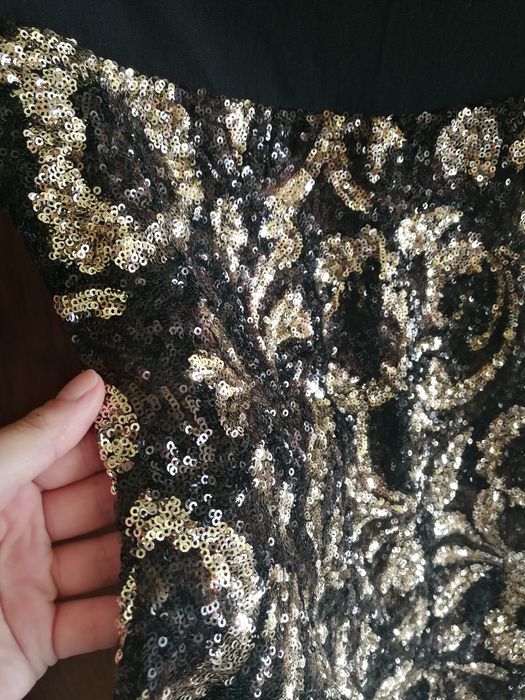 Sukienka sylwestrowa cekiny