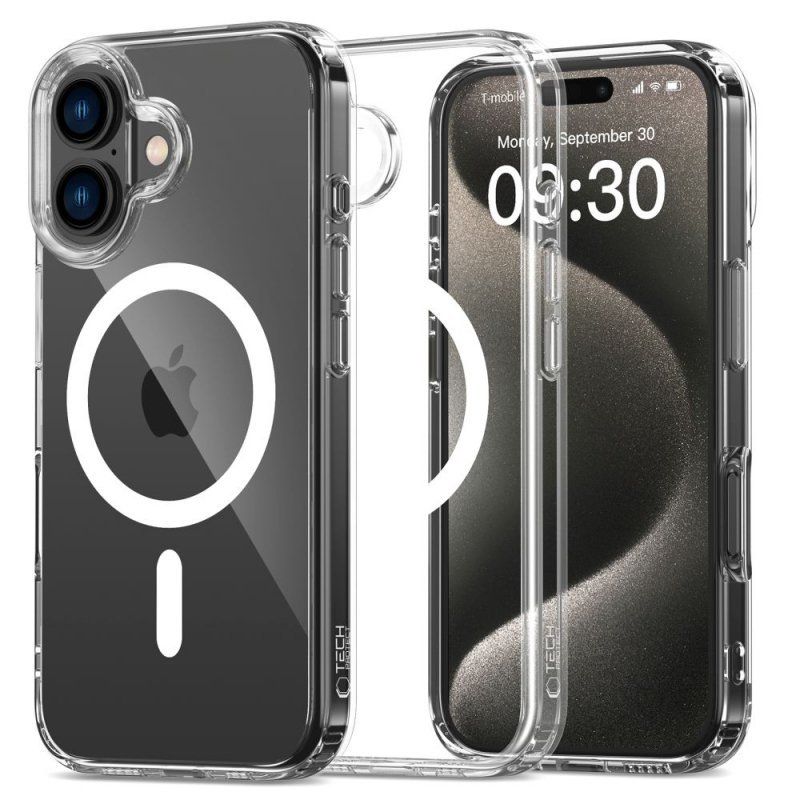 Tech-Protect Flexair Hybrid Magsafe Iphone 16 Plus Clear