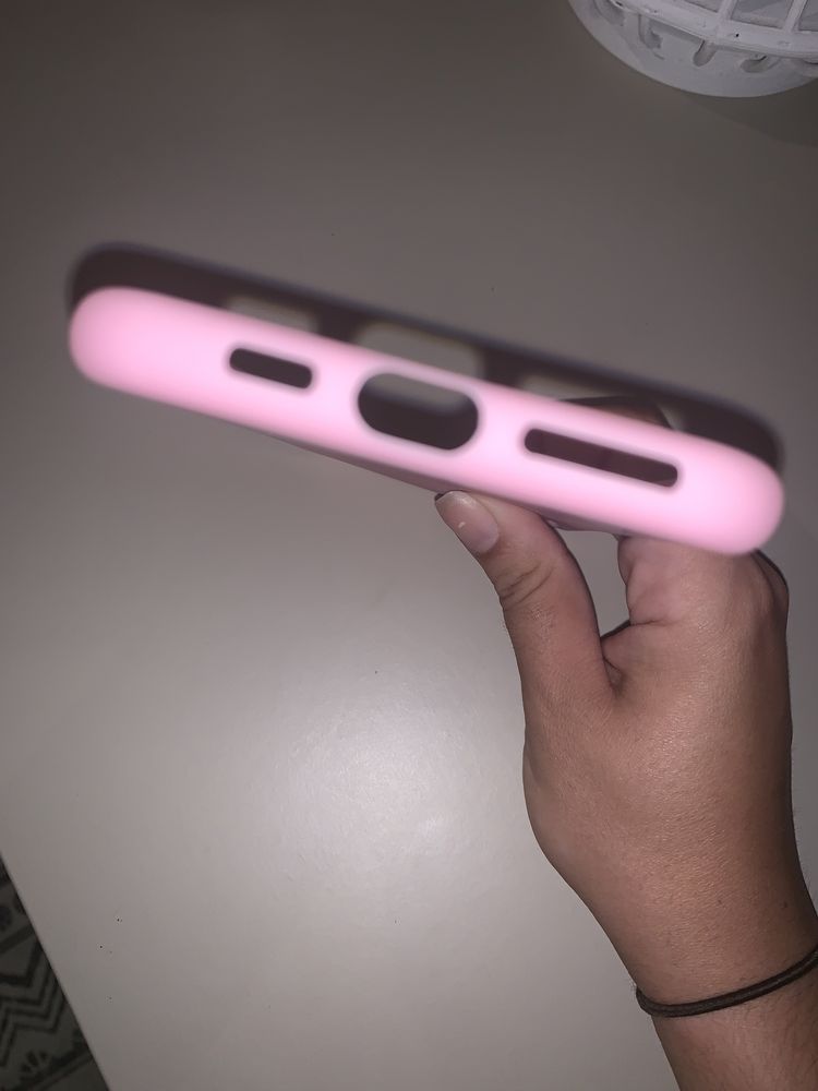 Capa rosa iphone XS MAX