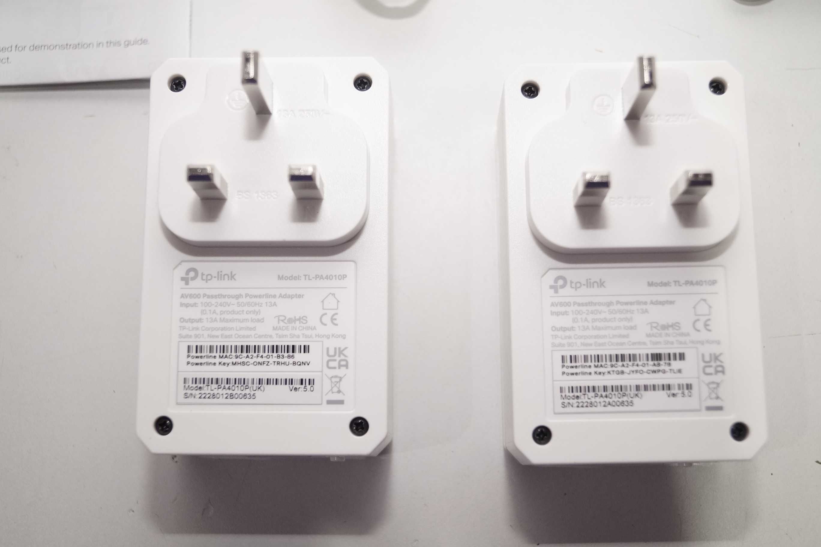 Zestaw nano transmiterów sieciowych TP-LINK TL-PA4010P KIT AV600 UK