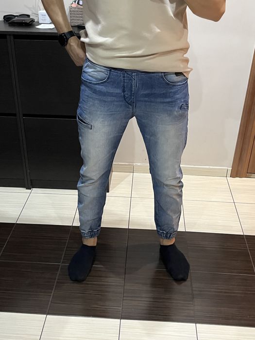 Spodnie slim fit 7 par (house,bershka,reserved,cropp)