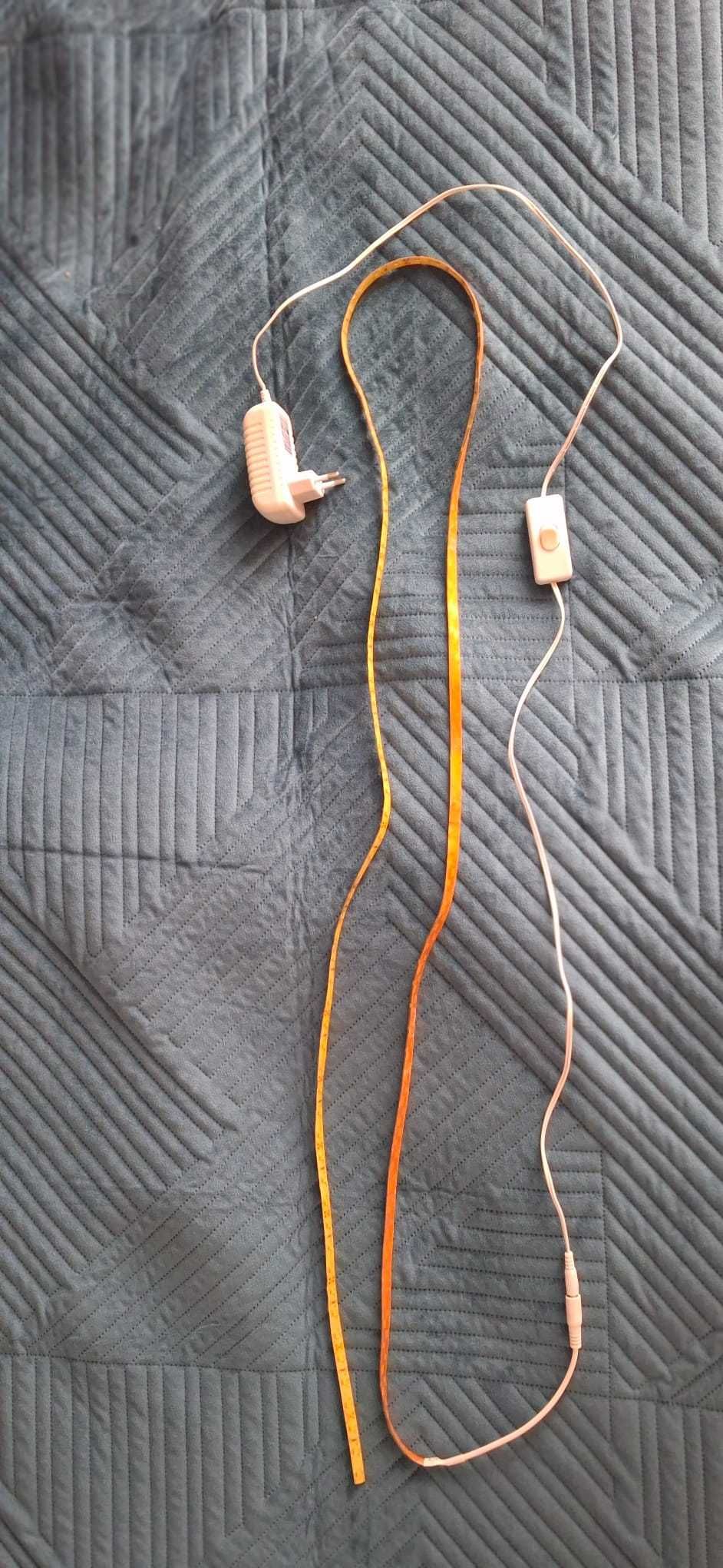 Taśma LED zasilaczem --> długość  188cm