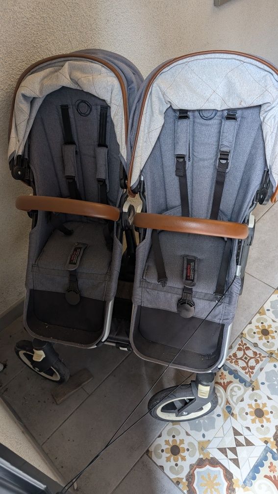 Wózek dla dwójki rok po roku Bugaboo Donkey Weekender