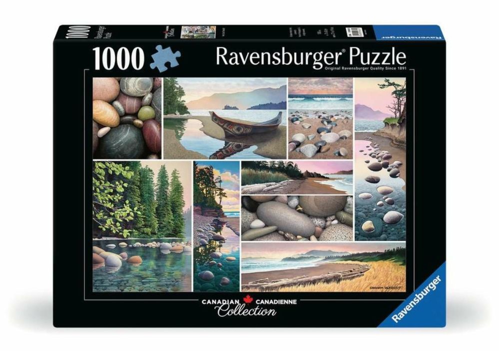 Ravensburger Puzzle 1000 Canadian Collection - West Coast Tranquility