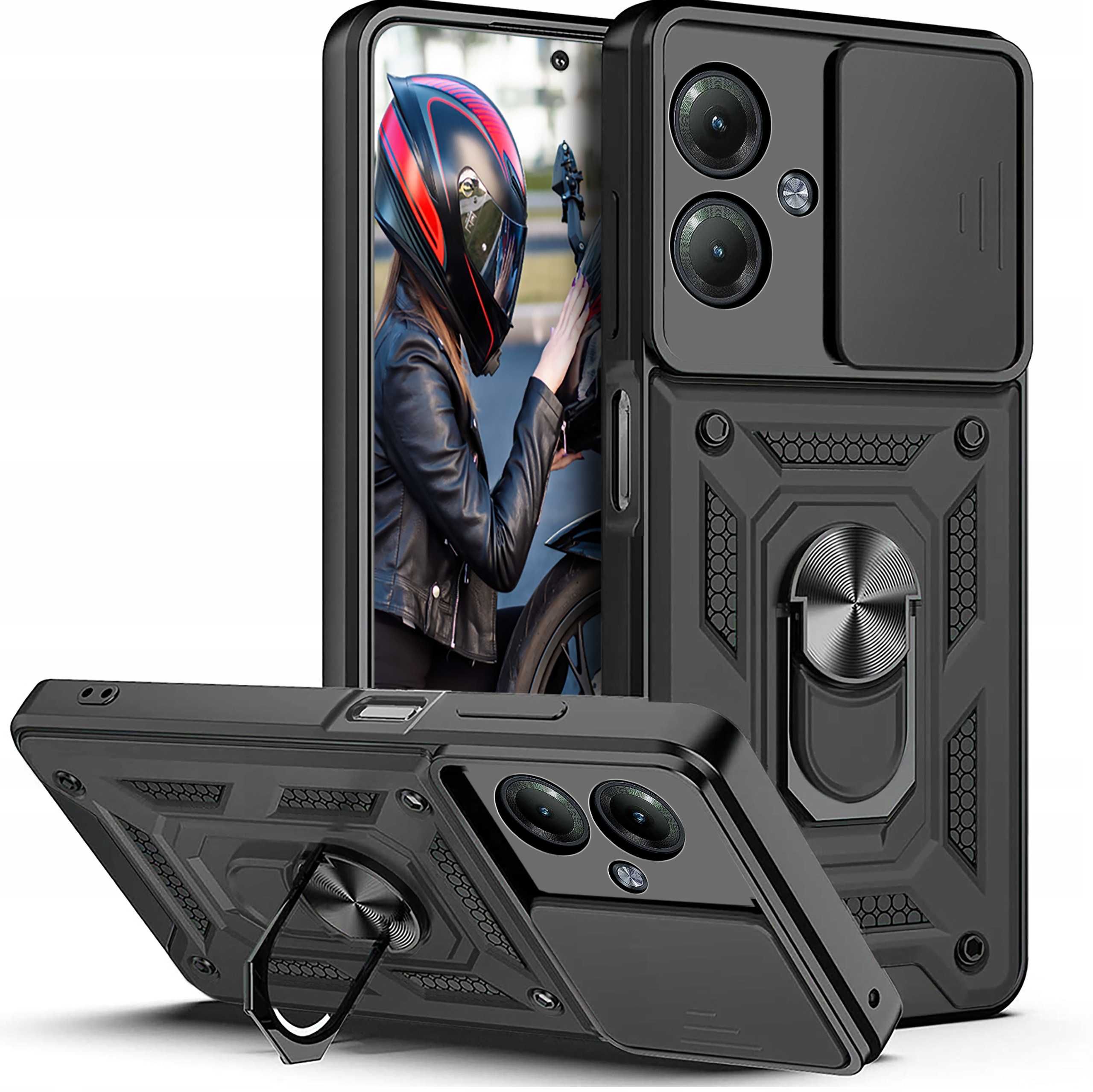 Etui Pancerne do Motorola Moto G14 + Szkło hartowane na ekran