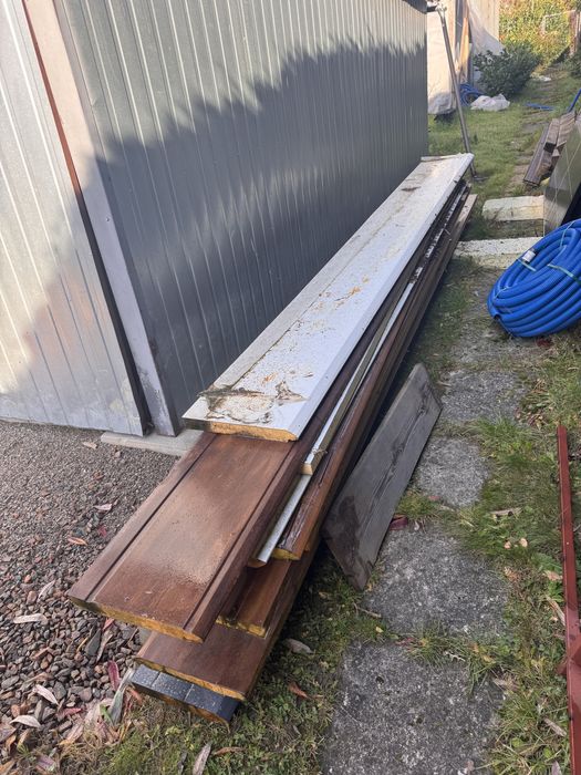 Plyta warstwowa 40mm 4cm garaż brama półki pur piana