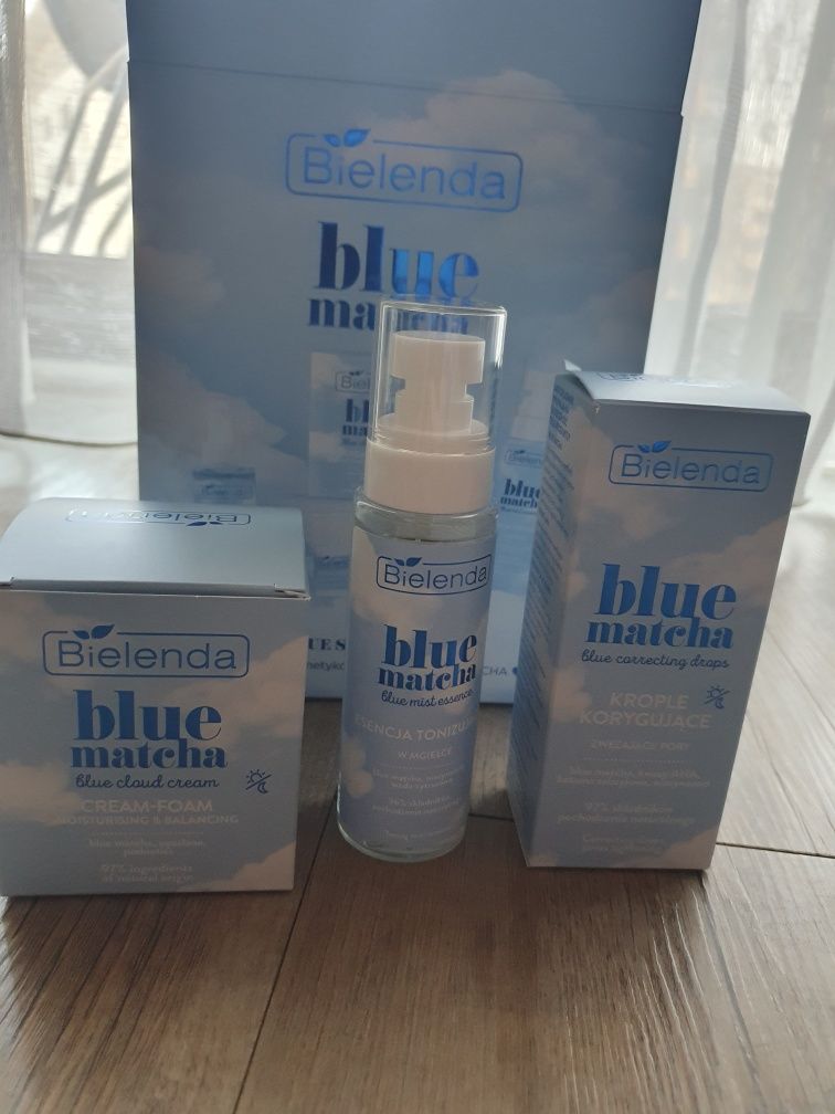 Zestaw kosmetyków Bielenda Blue Matcha nowy