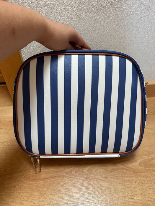 Nécessaire com encaixe na Mala de Viagem Navy Oriflame Novo