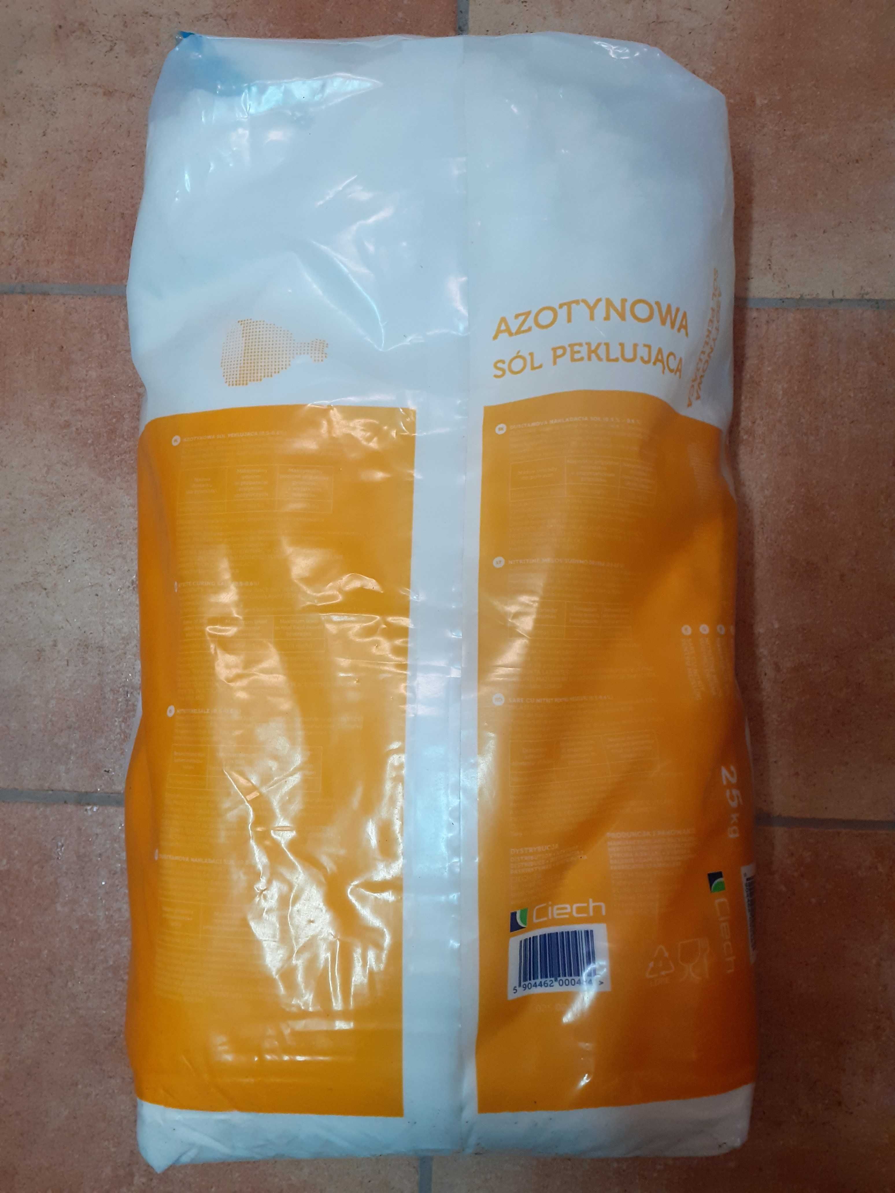 Sól peklująca CIECH 25 KG.
