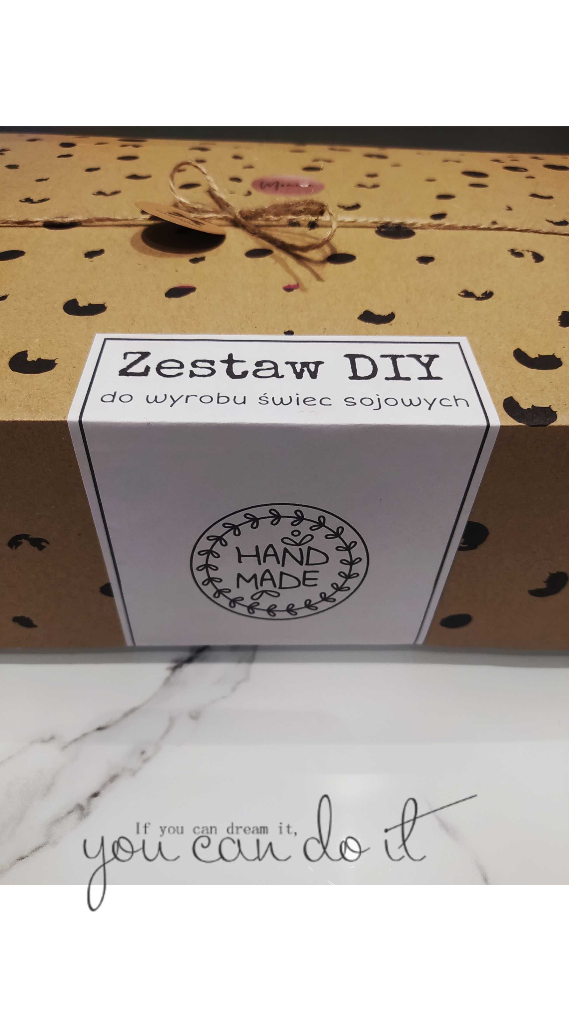 Zestaw DIY do robienia świec sojowych Monive