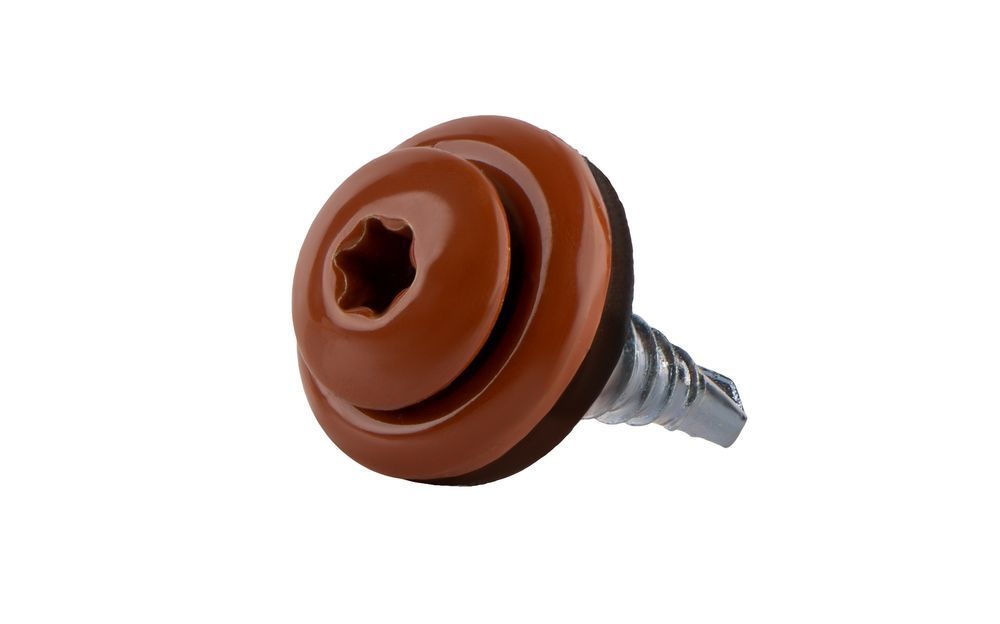 wkręty farmerskie gtf02p panhead 4,8x20mm ral 8004
