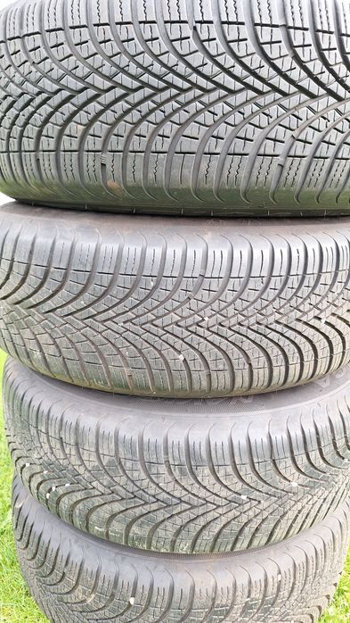 Alufelgi 15 5×112 et 37 vw passat b5 opony wielosezonowe 195/65 r15