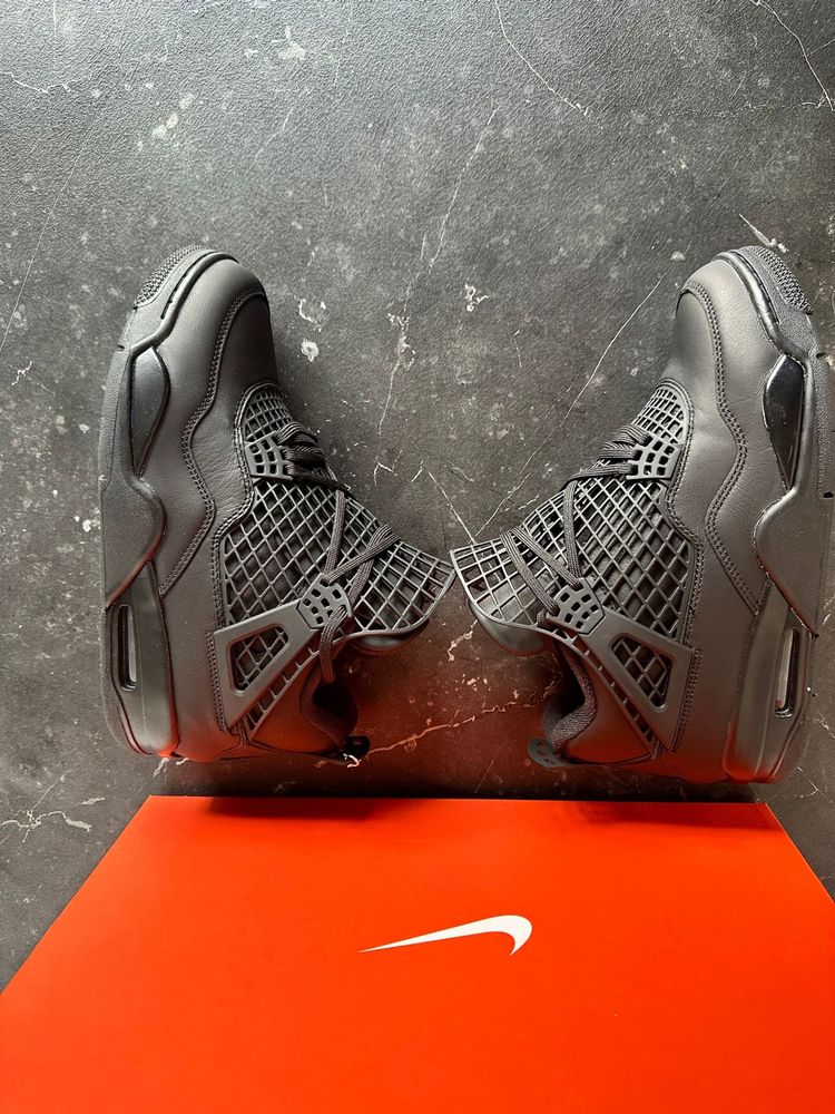 Air Jordan 4 Retro 'Net Black | Rozmiar 42.5 EU |