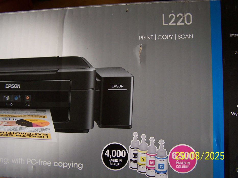 drukarka epson L220/L360 kolorowa skaner do przegladu