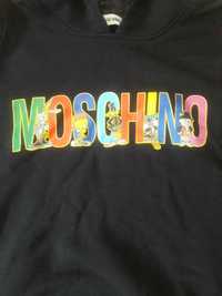 Худи удлинённое спортивное платье MOSCHINO