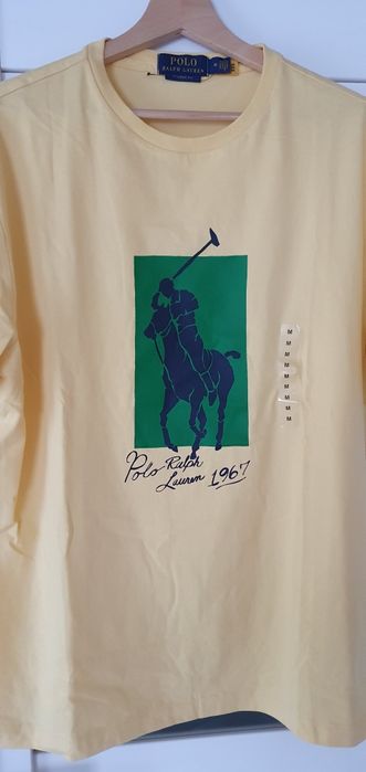 OKAZJA Przecena!!! POLO RALPH LAUREN męski t-shirt roz M