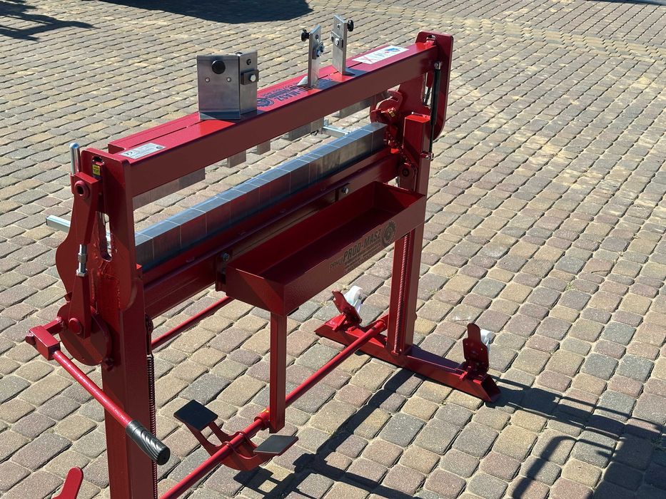 Zaginarka segmentowa SGR-1250mm/1.0mm giętarka krawędziarka PROD-MASZ