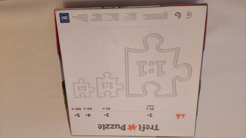 Trefl Puzzle Kicia Kocia 4w1 28,5x20,5 cm komplet elementów