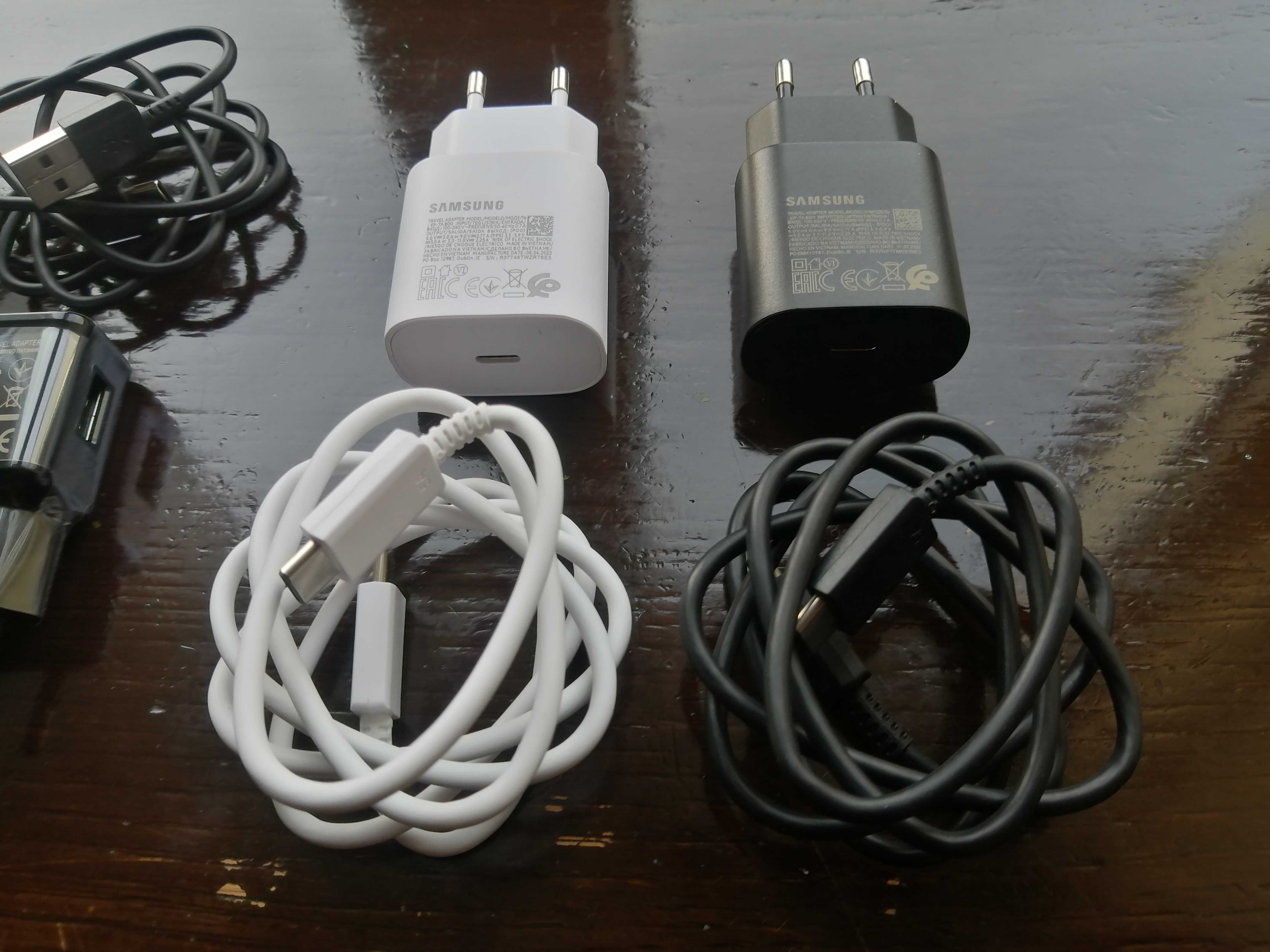 швидка зарядка Samsung 1:1 Type-C кабель USB кабель+ зарядний пристрій