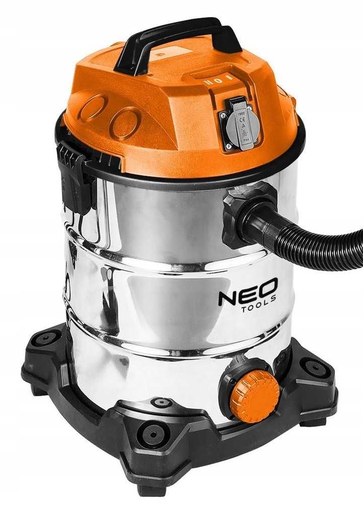 ODKURZACZ przemysłowy 1400W 30L NA SUCHO I MOKRO budowlany NEO 1992