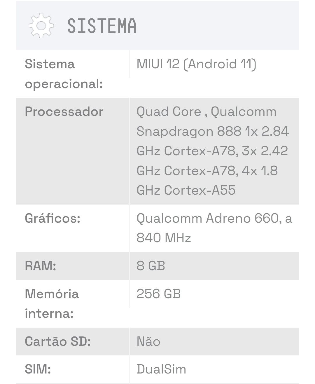 XIAOMI MI 11i 5G 256GB/8GB Cosmic Black. Último preço!!