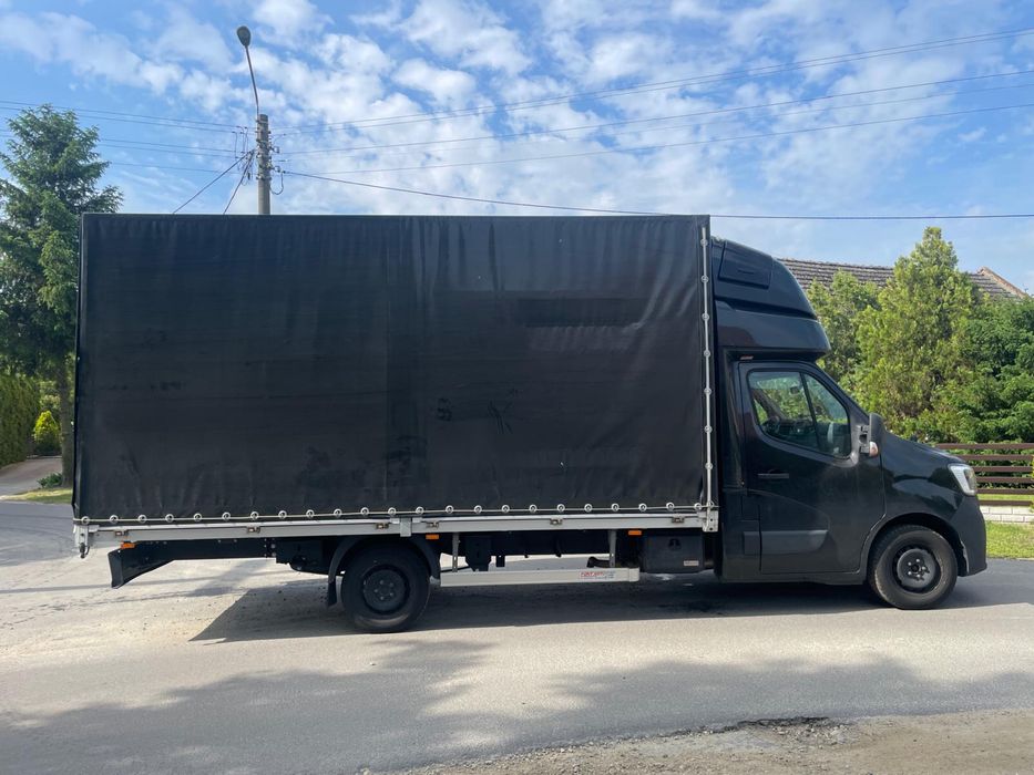 Renault Master 2.3 czarny plandeka 10ep webasto