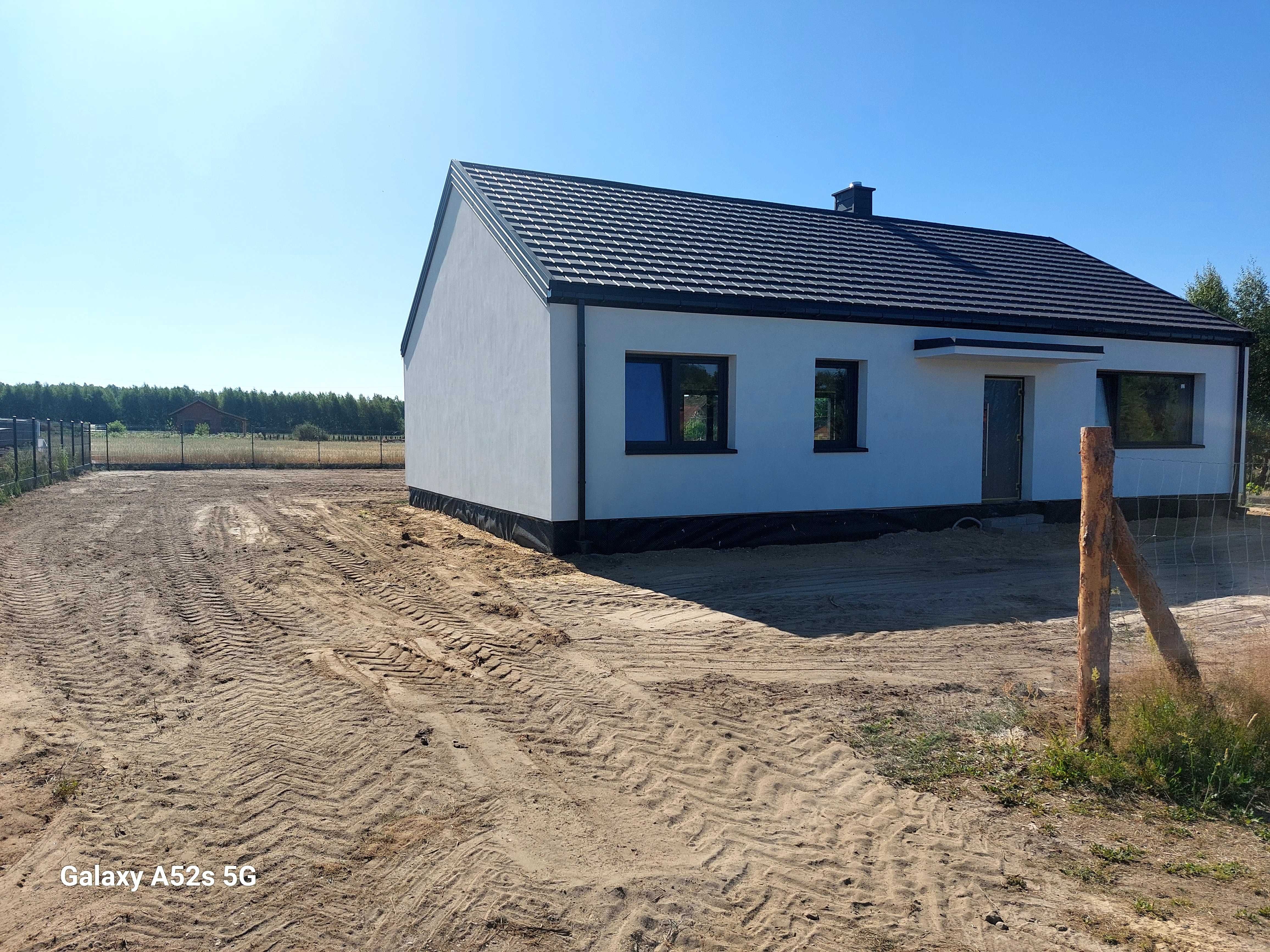 Nowy dom, 104m2, działka 1020m Drzewociny