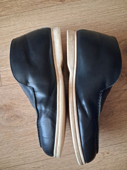 Лофери черевики туфлі Loro Piana 43 розмір Італія шкіра чорний чоловіч