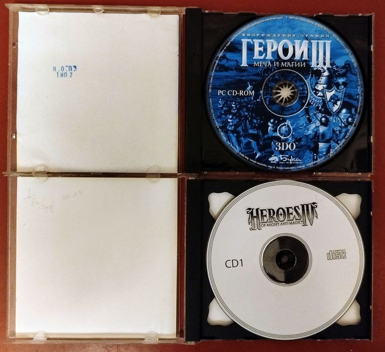 Диск з грою Герои  Меча и магии 4 / Heroes  of might and magic 4