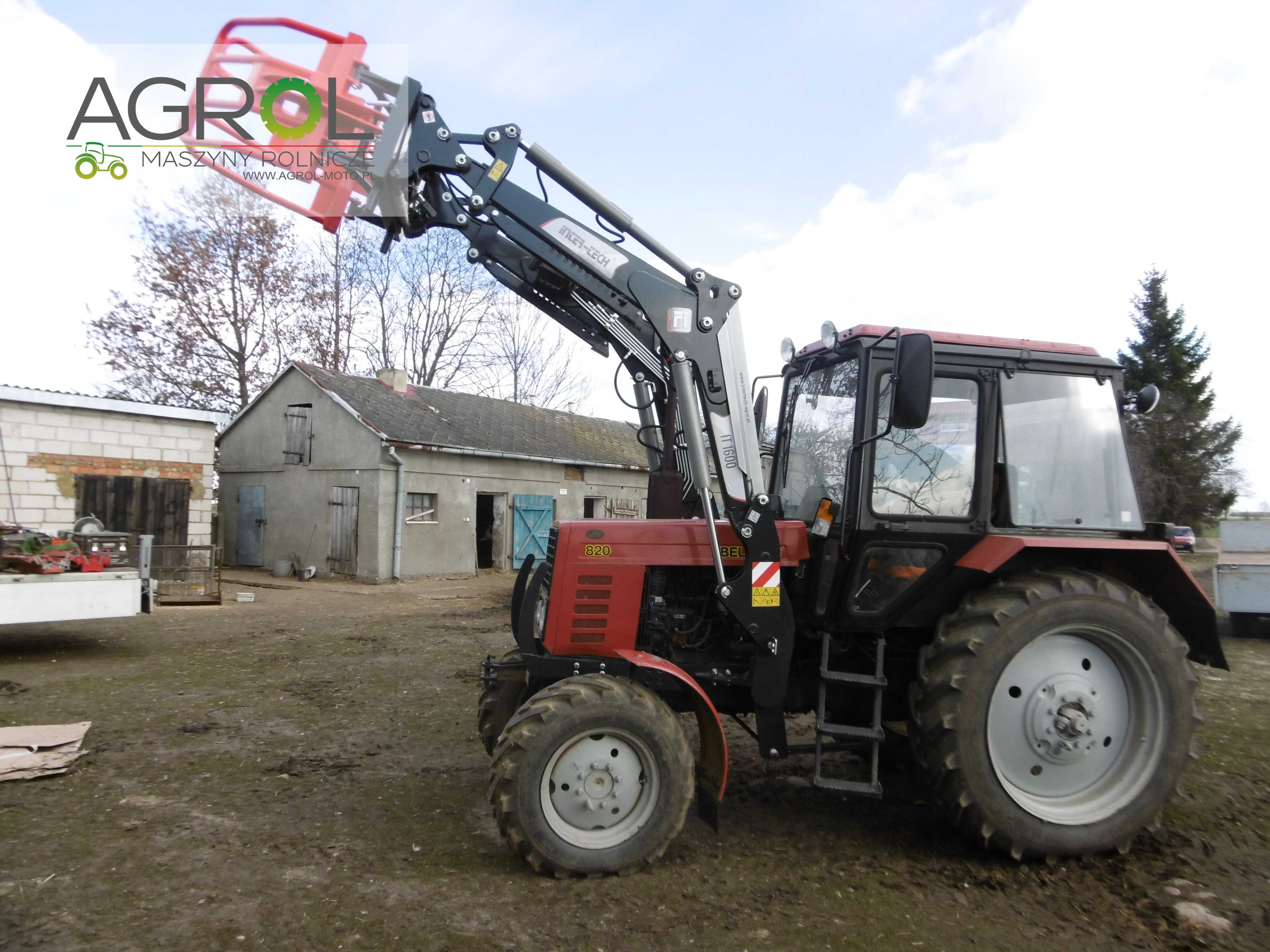 Ładowacz czołowy IT1600  Inter Tech , Ursus  Zetor  MTZ
