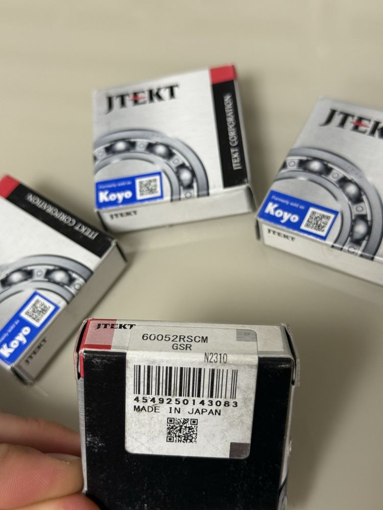 Підшипники Koyo 6005 2RS made in Japan