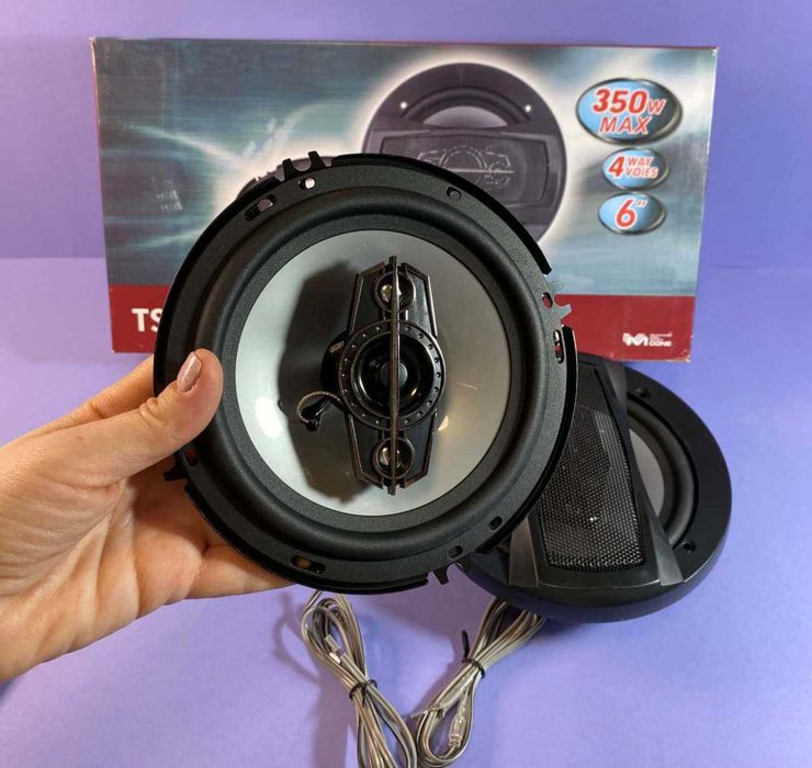 Колонки в машину TS-1695S 6 дюйм, 4 полос, 350W Цена производителя!