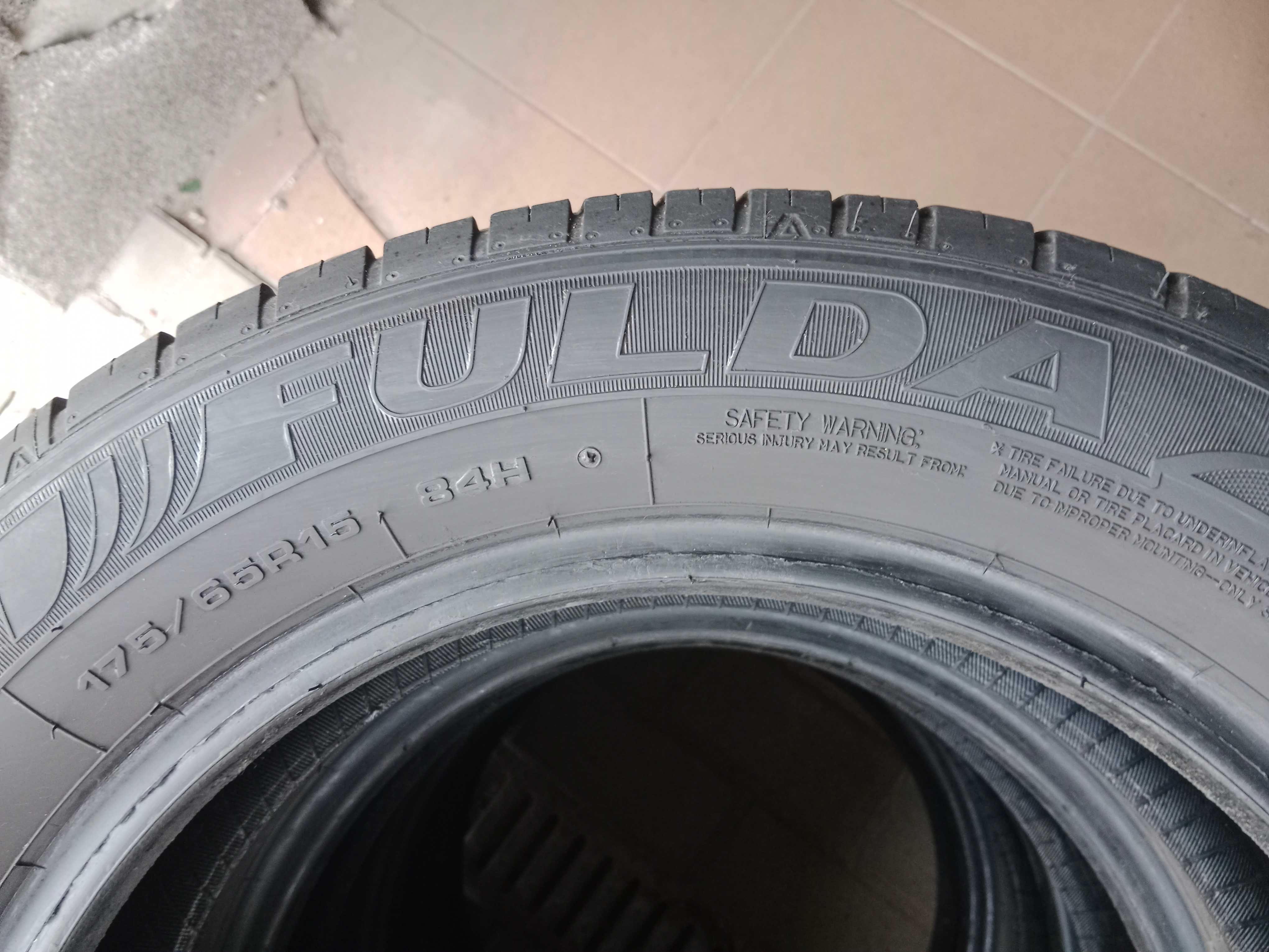 Opony używane 175/65R15 Fulda EcoControl HP 4szt.