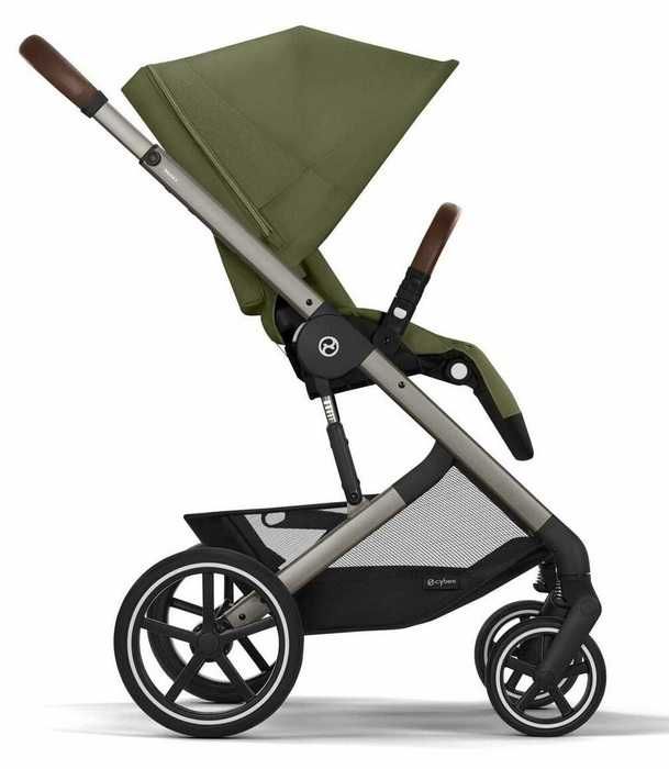 Cybex Wózek Spacerowy Balios S Lux Moss Green Taupe Frame