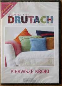 Robię na drutach DVD + pierwsze strony zeszytu