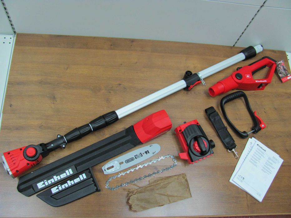 Висоторіз-кущоріз телескопічний Einhell GE-HC 18 Li Expert з Німеччини